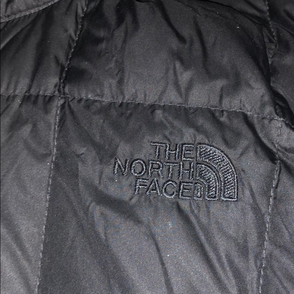 North Face Black Down Parka Good condition - Picture 6 of 7